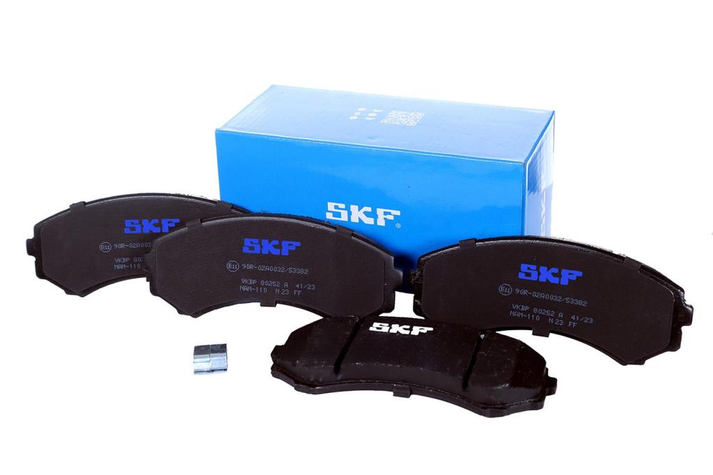 Jeu de 4 plaquettes de frein SKF ref. VKBP 80252 A